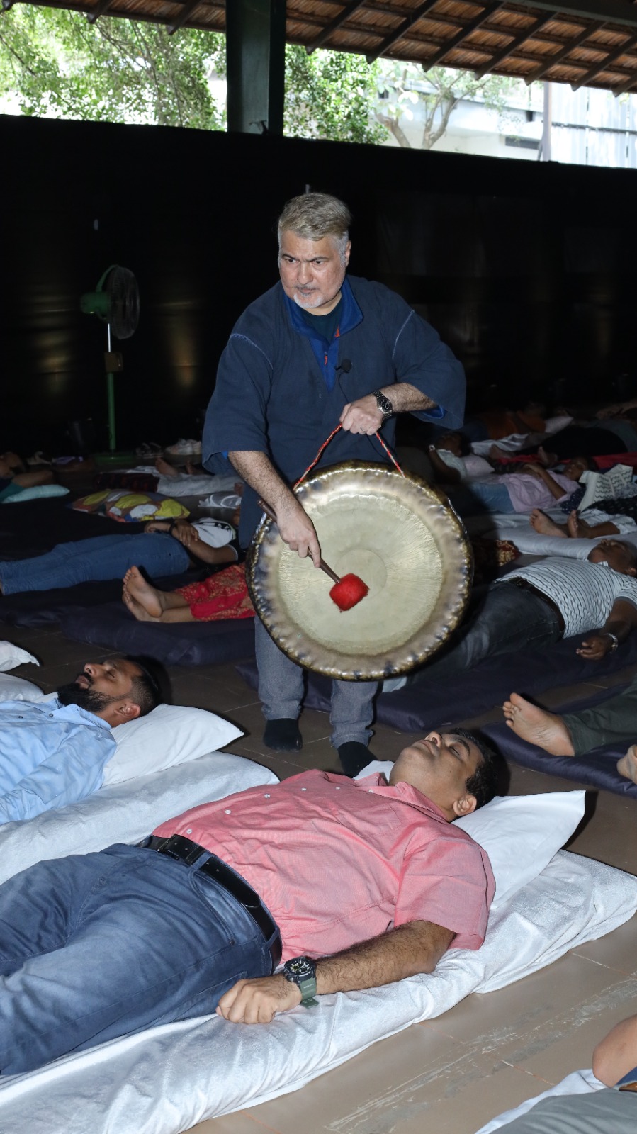 Sound Healing session by sanj hall